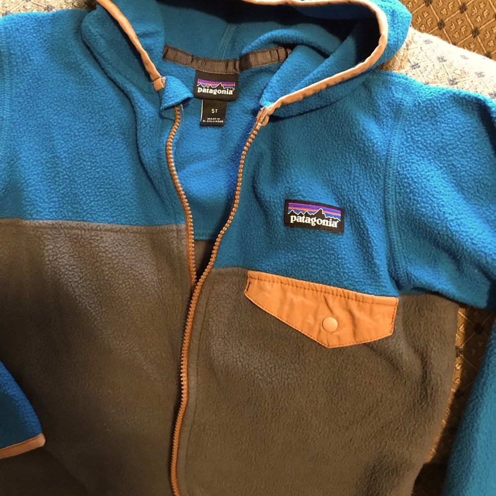 Patagonia fleece, 5T boys